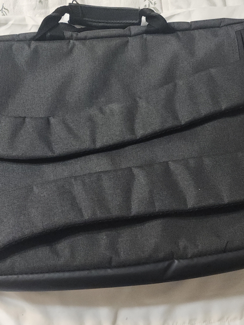 Black Laptop Briefcase Bag - Unbranded